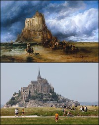 Foto Lukisan vs Kenyataan
