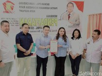Gerindra Resmi Usung Cristian Widodo-Serena Francis di Pilwalkot Kupang