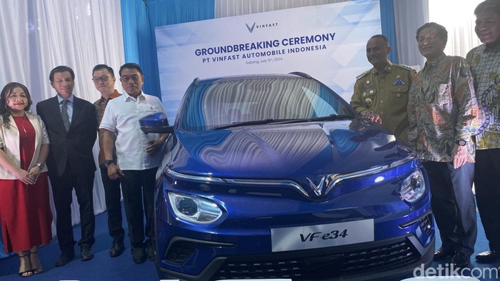 Ground Breaking Pabrik VinFast di Subang