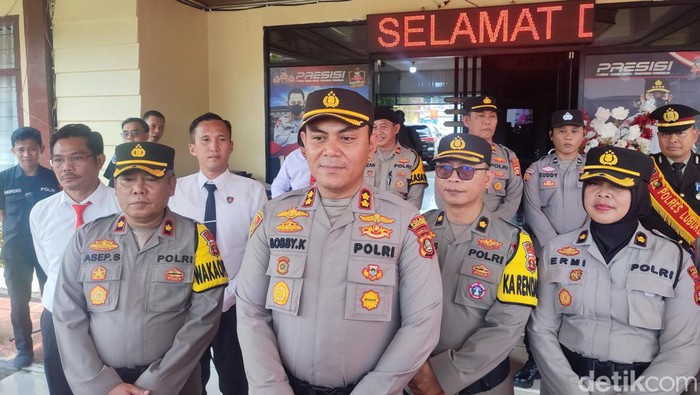 Kapolres Lubuklinggau AKBP Bobby Kusumawardhana usai dilantik pada Senin (15/7/2024).