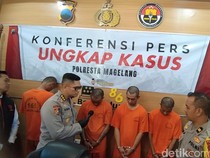Bongkar Kasus Narkoba di Magelang, Polisi Sita 200 Gram Sabu-16 Ribu Pil Sapi