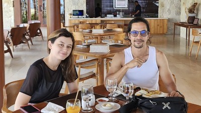 Kimberly Ryder dan Edward Akbar Kompak Kulineran Sebelum Isu Cerai