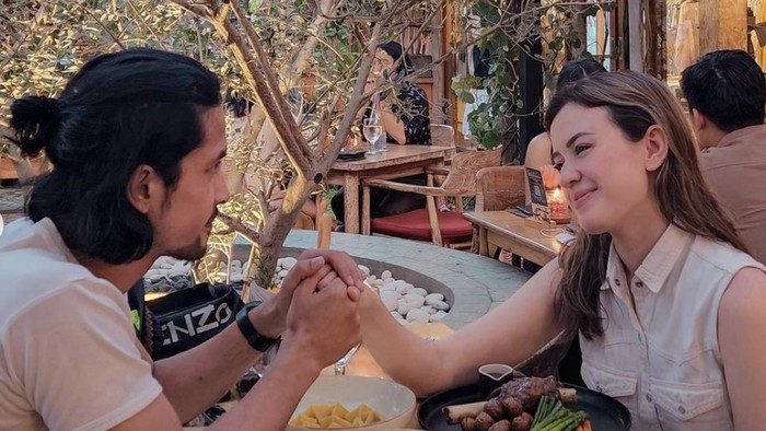 Kimberly Ryder dan Edward Akbar Kompak Kulineran Sebelum Isu Cerai