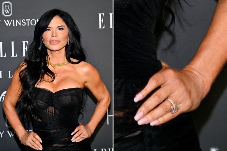 Lauren Sanchez pakai cincin tunangan dari Jeff Bezos
