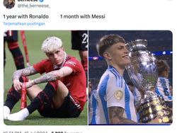 Messi Angkat Trofi Copa America, Ronaldo yang Kena Ejek