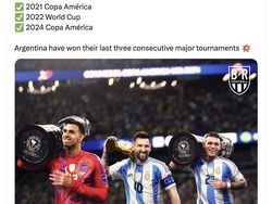 Argentina Juara Copa America, Linimasa Membahana!