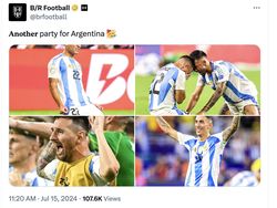 Argentina Juara Copa America, Linimasa Membahana!