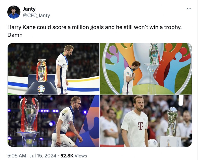 Meme Harry Kane