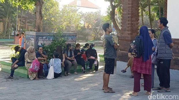 MPLS di SD Negeri 1 Renon, Jalan Tukad Balian Nomor 37 Denpasar, Bali pada Senin (15/7/2024). (Ni Made Lastri Karsiani Putri-detikBali)