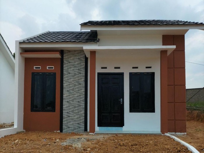 Penampakan rumah di Yumna Residence.
