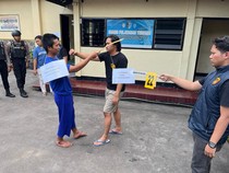 Pembunuh Adik Ipar di Mrebet Purbalingga Jalani Rekonstruksi di Mapolres