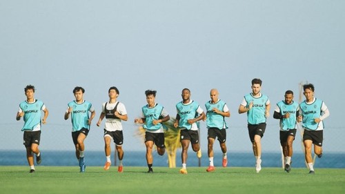 Skuad Bali United berlatih untuk persiapan Piala Presiden 2024. (Dok. Bali United)