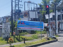 Baliho Dukungan Bobby-Nagita Slavina Maju Pilgubsu Muncul di Medan