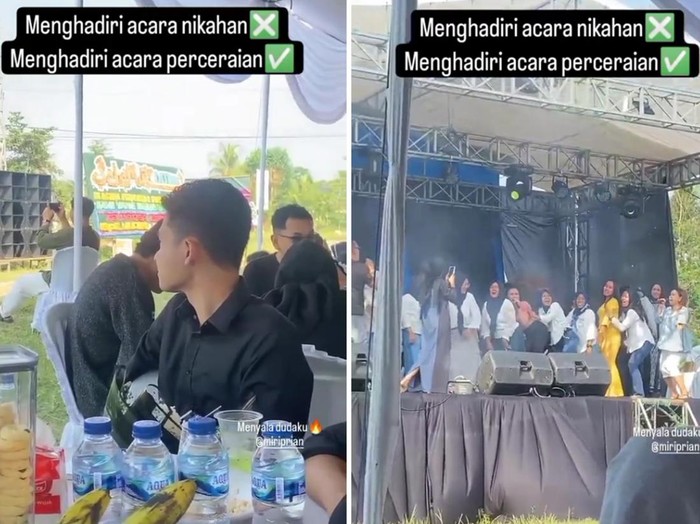 Viral wanita ini mengungkapkan datang ke acara perceraian mendadak jadi sorotan di TIkTok.