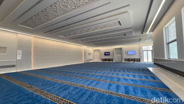 Area ruangan wudu wanita dan salat wanita (Eva/detikcom)