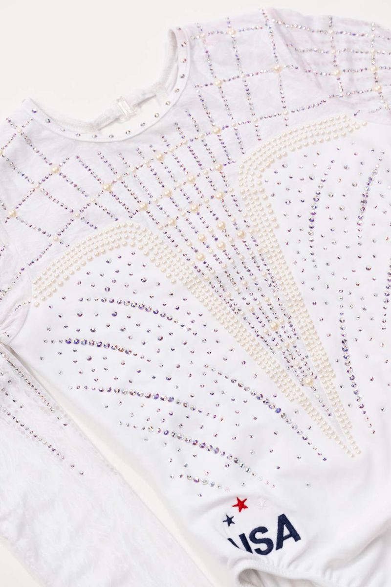 Baju Tim Senam AS Olimpiade 2024