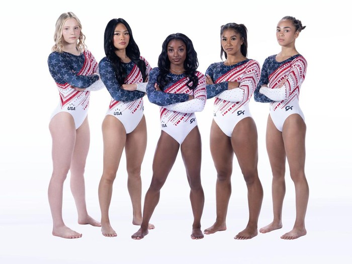 Baju Tim Senam AS Olimpiade 2024