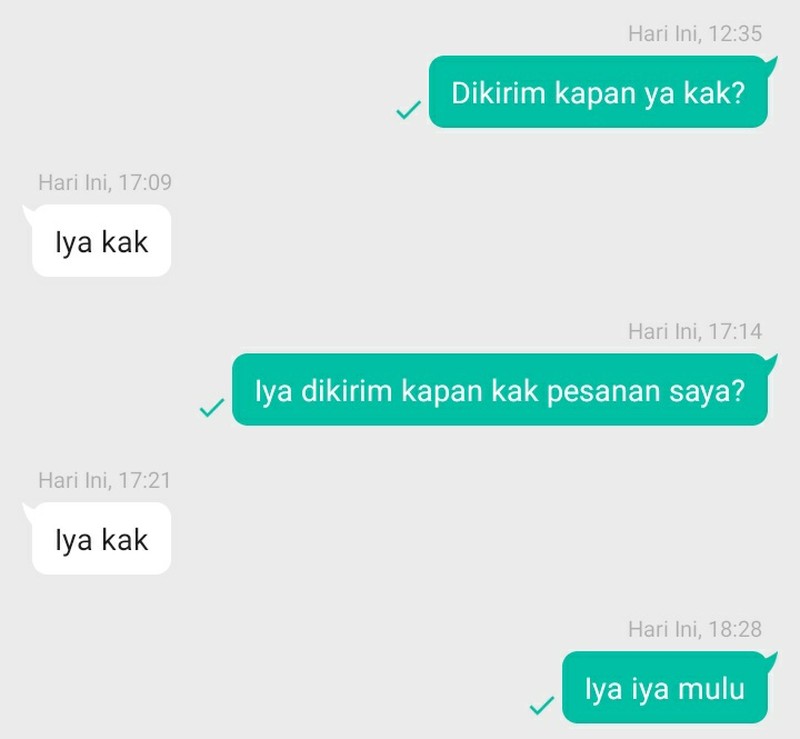 Kaum sumbu pendek, siap-siap kesal membaca deretan chat nggak nyambung berikut ini. Amankan barang-barang sekitar.