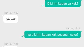 Ini jawaban chatbot. Foto: 1cak