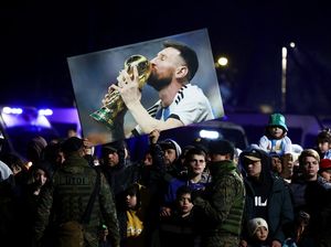 Argentina Berpesta Usai Juara Copa America, Messi Absen