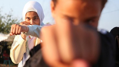 Gadis-gadis Gaza Dilatih Tinju