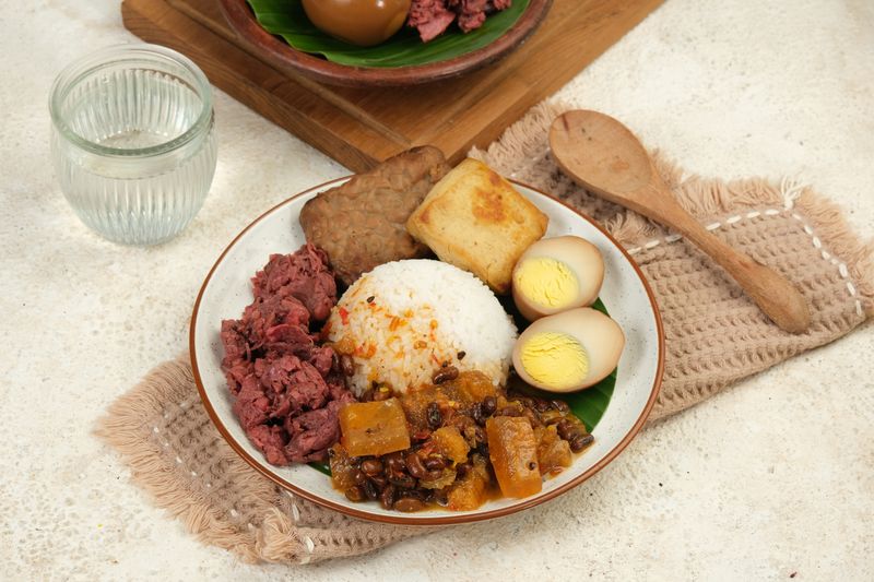 Ilustrasi nasi gudeg