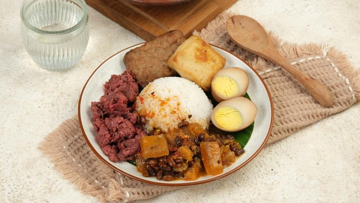 Ilustrasi nasi gudeg