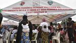 Anak-anak di Abidjan Disuntik Vaksin Malaria