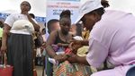 Anak-anak di Abidjan Disuntik Vaksin Malaria