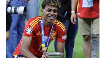 Yamine Lamal telah menyingkirkan bintang-bintang besar di Euro 2024. Foto: Twitter