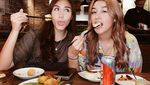 Seru! Natasha Ryder Bagikan Momen Makan Dimsum hingga Pizza