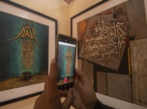 Pameran Lukisan Kaligrafi untuk Syiar Islam