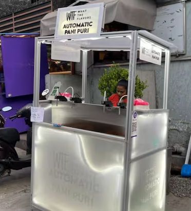 Keren! Mesin Pani Puri Ini Dijuluki Datang dari 2050
