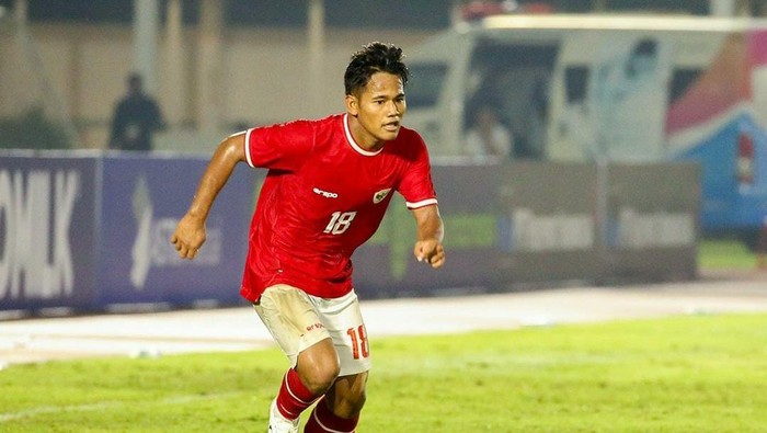 Pemain Timnas U-19 Toni Firmansyah