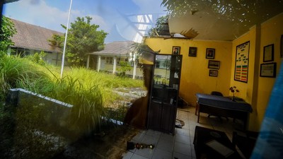Penampakan Sekolah Swasta Tutup di Serang Imbas Tak Dapat Siswa