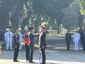 Dilantik Jokowi, 4 Perwira TNI-Polri Raih Adhi Makayasa