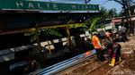 Potret Penataan Trotoar Jalan Wijaya 1 Jaksel