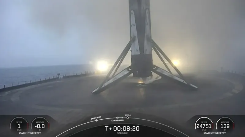 Roket Falcon 9 SpaceX mengalami malfungsi.