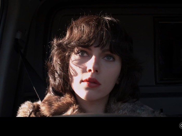 Scarlett Johansson Penampilan Scarlett Johansson di film Under the Skin.