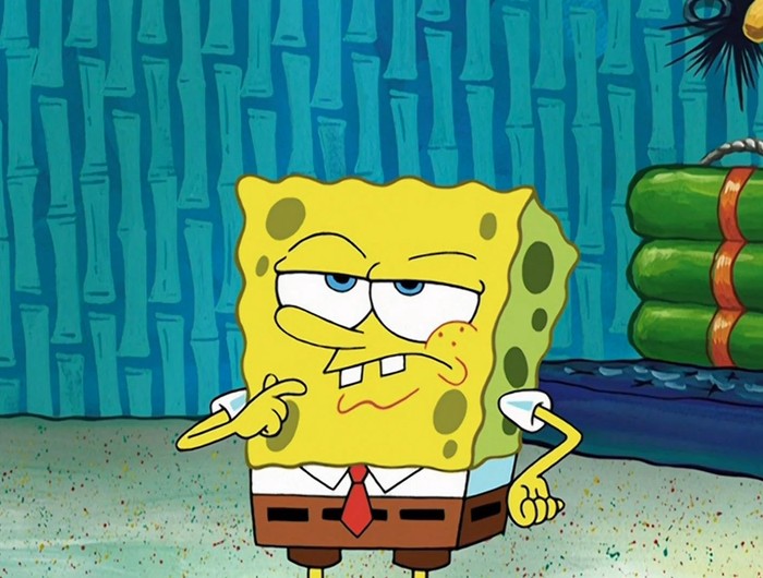 SpongeBob SquarePants dalam episode Grandmas Kisses (2001). (Nickelodeon Animation Studio via IMDb)