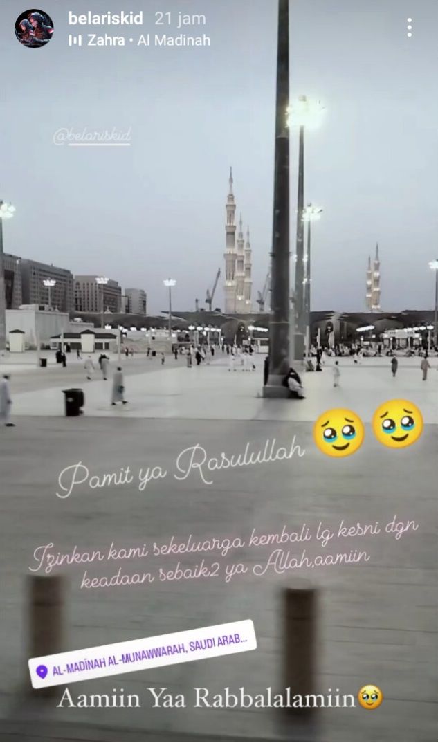 Story terakhir Dokter Bella sebelum pulang dari Tanah Suci.