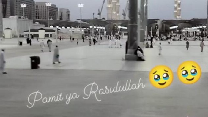 Story terakhir Dokter Bella sebelum pulang dari Tanah Suci.