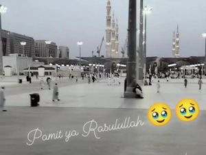 Status Terakhir Dokter Bella Sebelum Tinggalkan Tanah Suci: Pamit ya Rasulullah