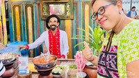 Kuliner di Pasar Kangen Yogyakarta.