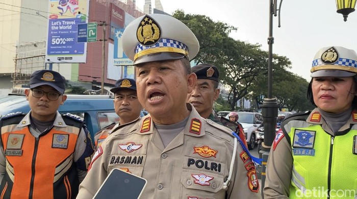 Wakasatlantas Polres Metro Depok AKP Rasman