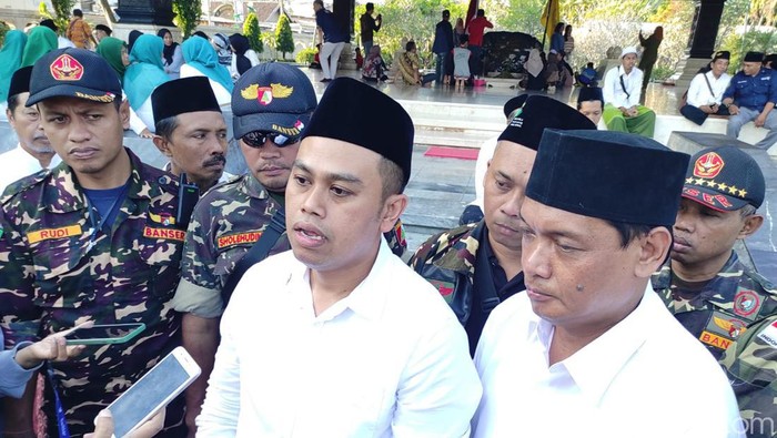 Wasekjen PP GP Ansor Syauqul Muhibbin (Mas Ibin) di Blitar.