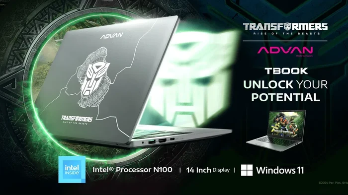 Advan TBook x Transformers