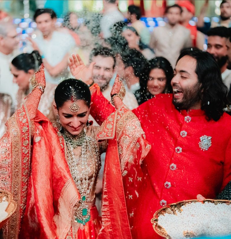 Anant Ambani dan Radhika Merchant Menikah.