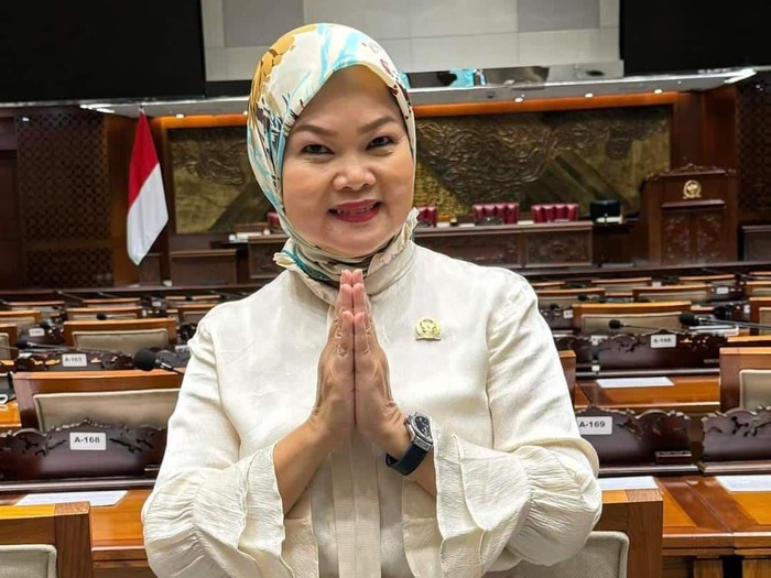 Anggota DPR-RI dari Fraksi Partai Gerakan Indonesia Raya (Gerindra), Ir. Sri Meliyana,
