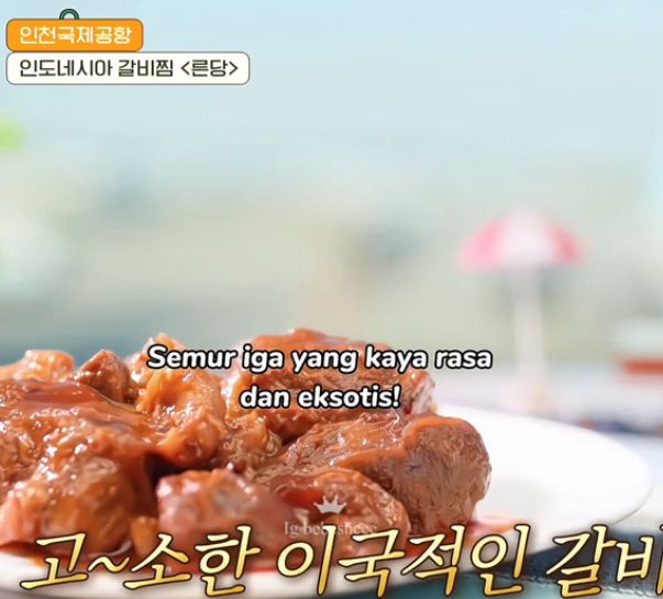 Chef Korea Ternama Ini Masak Semur Iga,  Salah Sebut Sebagai Rendang